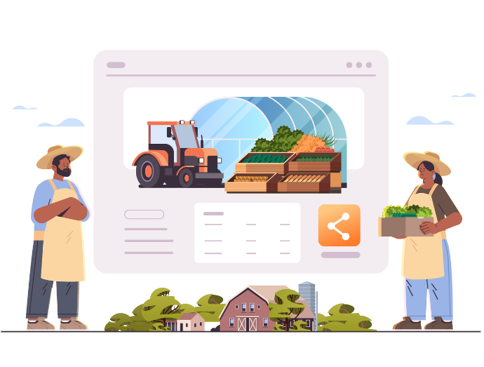 Farms and Agriculture Website development